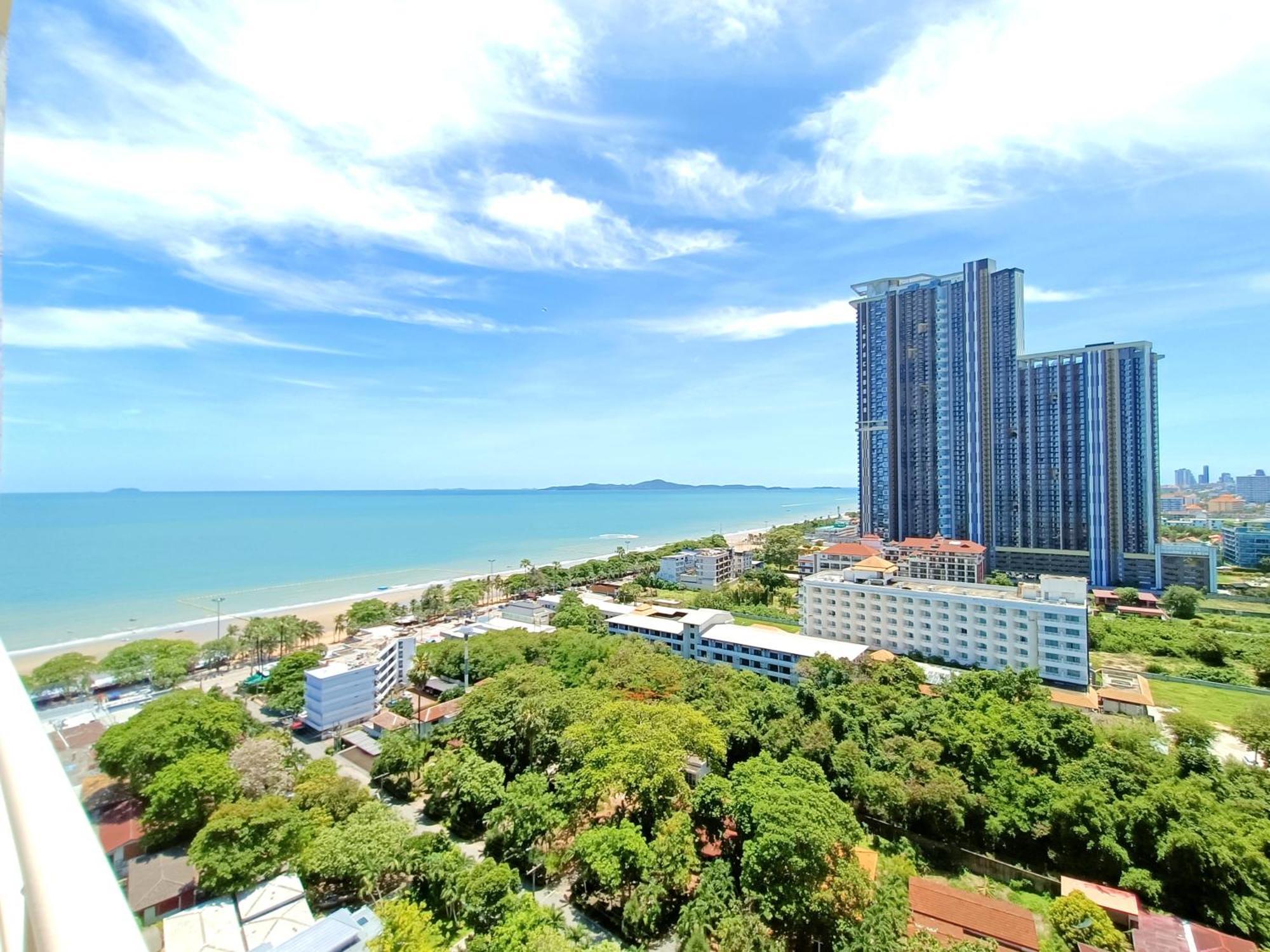 Sea View Beachfront Condos Pattaya Csomtien-part Kültér fotó